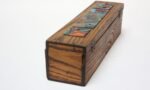 1940s Elizabeth Bensley Enamel and Zebrawood Decorative Box - Image 3