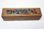 1940s Elizabeth Bensley Enamel and Zebrawood Decorative Box - Image 4