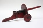Folk Art Hand-Painted Cannon - Image 8