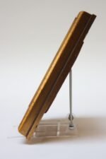 Vintage 'Prancing Deer' Framed Enamel on Copper - Image 6