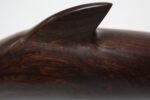Vintage Ironwood Dolphin Sculpture - Image 6