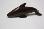 Vintage Ironwood Dolphin Sculpture - Image 3