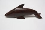 Vintage Ironwood Dolphin Sculpture - Image 4