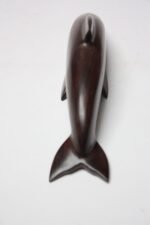 Vintage Ironwood Dolphin Sculpture - Image 5