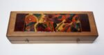 1940s Enamel and Wooden Box by Elizabeth Bensley - Image 6
