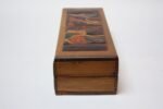 1940s Enamel and Wooden Box by Elizabeth Bensley - Image 2