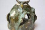 Vintage Austrian Studio Pottery Owl by Rattenberger Töpferladen - Image 3
