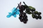 Set of Three Mid-Century Modern Blown Glass Grape Clusters - Image 4