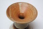 Mid-Century Modern Studio Ceramic Candleholder in Earth Tone Palette - Image 4