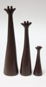 Trio of Ceramic Giraffes by Howard Pierce - Image 5