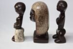 Trio of Ceramic Tribal Figures by Howard Pierce - Image 4