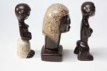 Trio of Ceramic Tribal Figures by Howard Pierce - Image 5