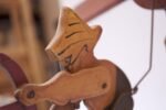 Circa 1940s Folkart Woodsman / Lumberjack Whirligig - Image 8