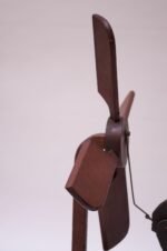 Circa 1940s Folkart Woodsman / Lumberjack Whirligig - Image 12