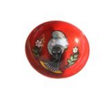 Mid Century Italian Modern Melior Enamel Bowl