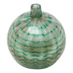 Murano Green and Gold 'Ornament' Bud Vase