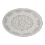 1968 Porcelain Collector's Plate With Hand-Painted Calendar / Decoration