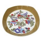 Vintage Norwegian Turi 'Corsica' Charger for Figgjo Flint