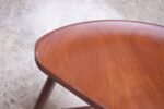 Pair of Vintage Solid Walnut Studio Craft Bar Stools by David Scott - Image 18