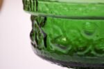 Stelvia Emerald Blown-Glass Stemmed Dish Designed by Wayne Husted - Image 7