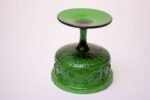 Stelvia Emerald Blown-Glass Stemmed Dish Designed by Wayne Husted - Image 5