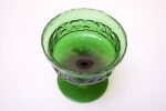 Stelvia Emerald Blown-Glass Stemmed Dish Designed by Wayne Husted - Image 2