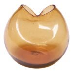 Winslow Anderson for Blenko Pinched 'Ivy' Vase in Amber