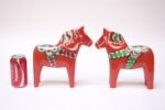 Pair of Large Swedish Dala Horses by Nils Olson - Image 6