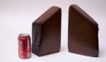 Midcentury American Modern Live Edge Trapezoidal Douglas Fir Bookends - Image 10