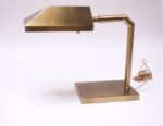 1970s Patinated Brass Chapman Table Lamp - Image 3