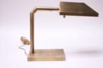 1970s Patinated Brass Chapman Table Lamp - Image 8