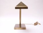 1970s Patinated Brass Chapman Table Lamp - Image 9