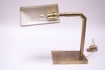 1970s Patinated Brass Chapman Table Lamp - Image 11