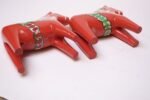 Pair of Large Swedish Dala Horses by Nils Olson - Image 4