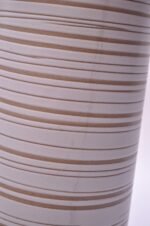 Large Gordon and Jane Martz Walnut and Ceramic Table Lamp with Finial - Image 18