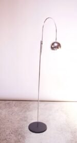 Vintage Robert Sonneman Chrome Adjustable 'Arc' Lamp - Image 6