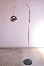 Vintage Robert Sonneman Chrome Adjustable 'Arc' Lamp - Image 3