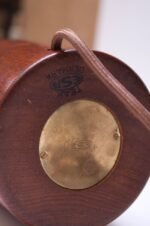 Tall Danish Modern Turned Teak Lamp by ESA - Image 14