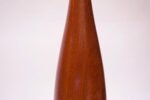 Tall Danish Modern Turned Teak Lamp by ESA - Image 8
