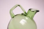Italian Modernist Blown-Glass Green Pitcher - Image 5