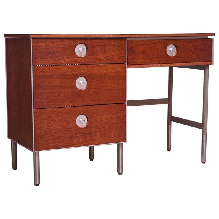 Raymond Loewy For Hill Rom Single Pedestal Student S Desk