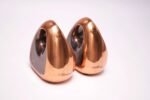 Ben Seibel Jenfred Ware Copper Finish Bookends - Image 7