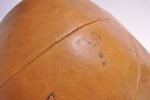 1940s MacGregor Goldsmith 9 LB Leather Medicine Ball - Image 18