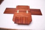 Vintage Mahogany Collapsible Tabletop Lectern / Music Stand - Image 11