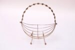 Mid-Century Modern Brass Decorative Basket - Image 4
