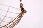 Mid-Century Modern Brass Decorative Basket - Image 10