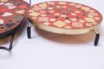 Set of Three Mid-Century American Modern Mosaic Trivets - Image 10