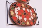 Set of Three Mid-Century American Modern Mosaic Trivets - Image 12