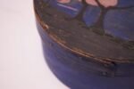 Early 20th Century Americana Pantry Box in Indigo With Tree Motif - Image 11