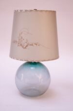 1970s American Studio Craft Blown Glass Lamp by Richard Harkness - Image 6
